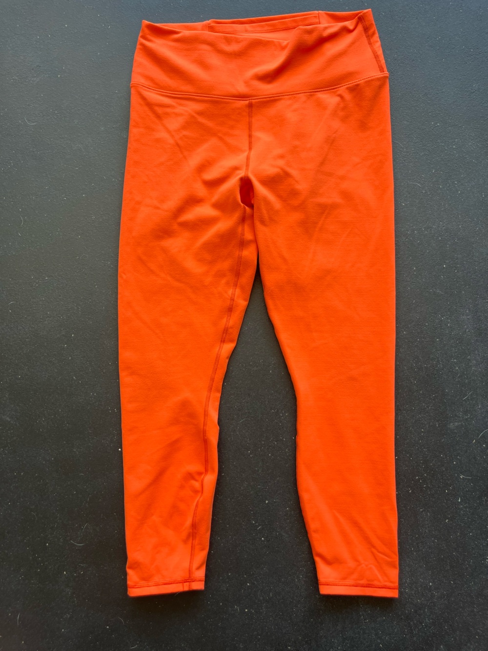 Fabletics Bright Orange High-Waist Leggings